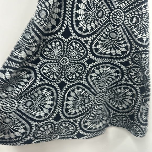 Patagonia Margot black and white print Sleeveless Dress S - Picture 5 of 8